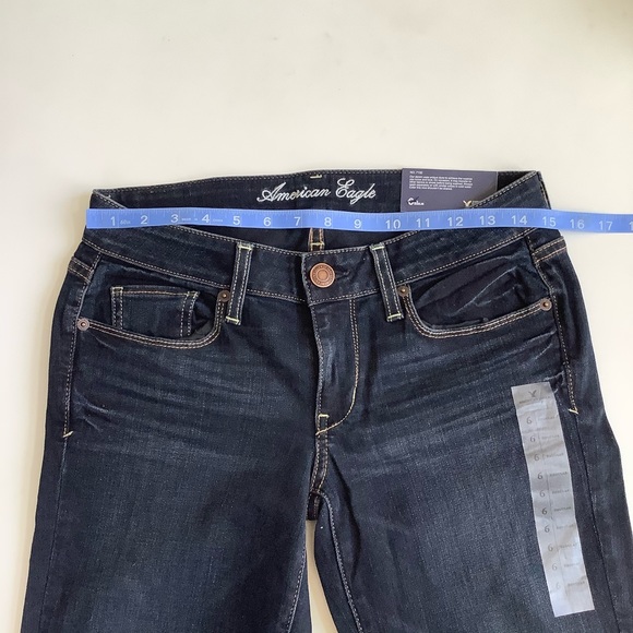 AEO Low Rise Stretch Skinny Jeans 6 NWOT - Picture 3 of 8